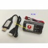 Parts 11.1V 1500mAh Battery+USB Charger For Enoze 9204E 204E RC Car