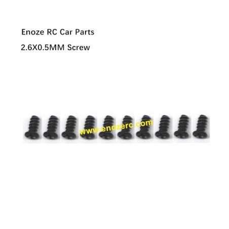Enoze 002E RC Car Parts 2.6X0.5MM Screw