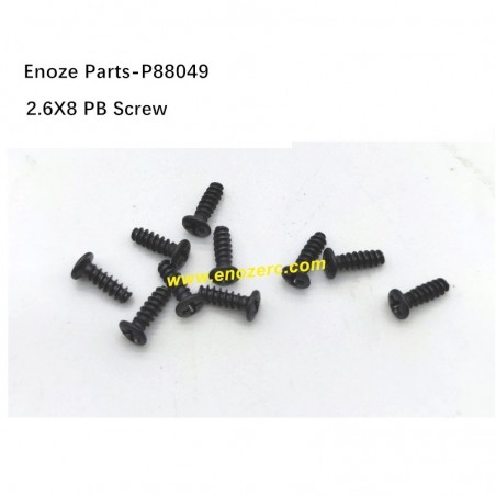 Enoze 9004E 1/14 RC Car Parts 2.6X8 PB Screw P88049