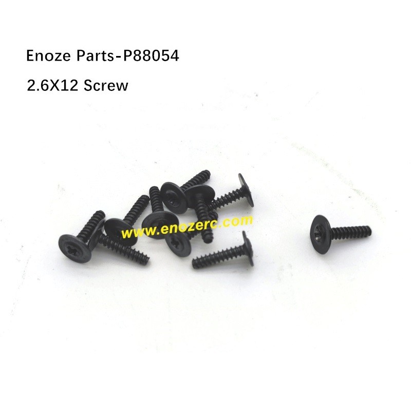 Enoze 9003E 003E RC Car Parts 2.6X12 Screw P88054 Enoze 9003E 003E RC Car Parts 2.6X12 Screw P88054