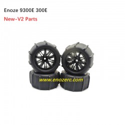 New Enoze 9300E 300E V2 RC Truck Parts Beach Wheel-4Pcs