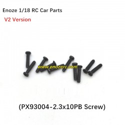 Enoze 1/18 RC Car Parts PX93004 Screw 2.3X10PB
