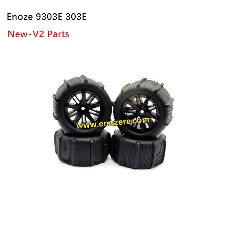 New Enoze 9303E 303E V2 RC Truck Parts Beach Wheels New Enoze 9303E 303E V2 RC Truck Parts Beach Wheels