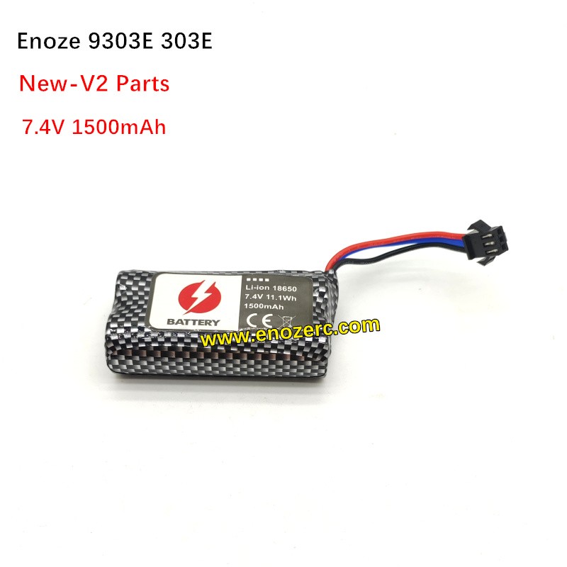 New Enoze 9303E V2 Parts Battery PX9311-31 7.4V 1500mAh-SM Plug New Enoze 9303E V2 Parts Battery PX9311-31 7.4V 1500mAh-SM Plug