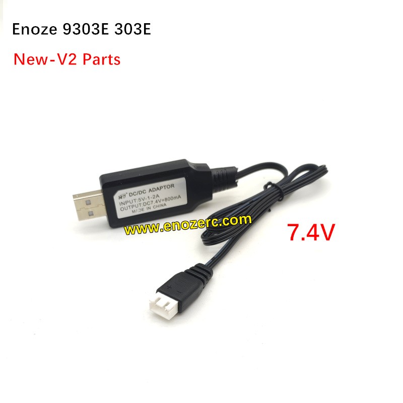 New Enoze 303E V2 Parts 7.4V USB Charger PX9200-37 T Plug New Enoze 303E V2 Parts 7.4V USB Charger PX9200-37 T Plug