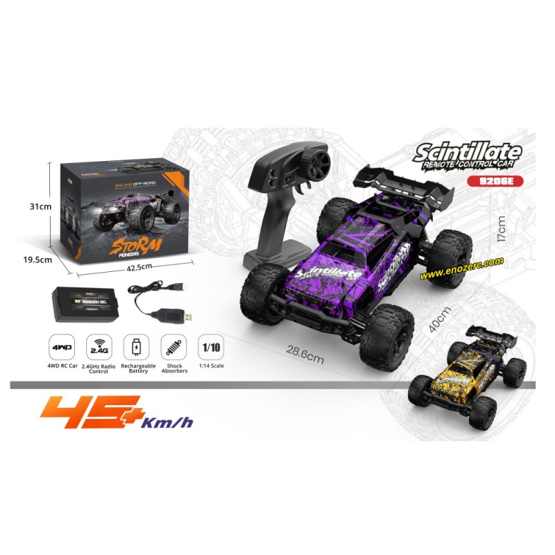 New Enoze 9206E V2 1/10 High Speed RC Car