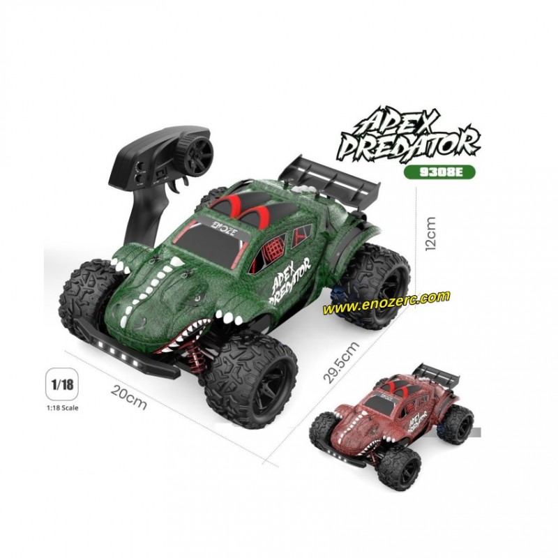 Enoze 9308E 308E 1/18 Full Scale 4WD Remote Control Dinosaur High Speed Car Enoze 9308E 308E 1/18 Full Scale 4WD Remote Control Dinosaur High Speed Car
