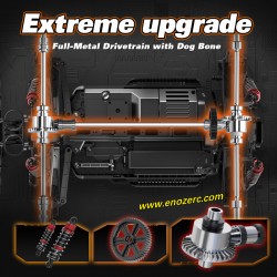 Enoze 9208E 1:10 Full Scale 4WD Remote Control High Speed Trucky