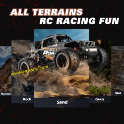 Enoze 208E 1:10 Brushless Off Road Monster Truck, Maximum Speed 60km/h