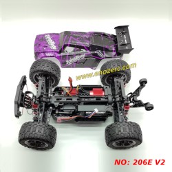 Enoze 206E brushless rc car v2 version chassis