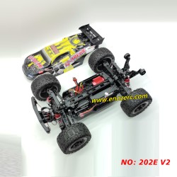 Enoze 202e v2 brushless rc car chassis