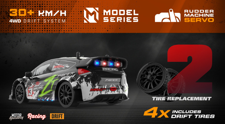 Enoze 8804 1:24 rc drift racing car
