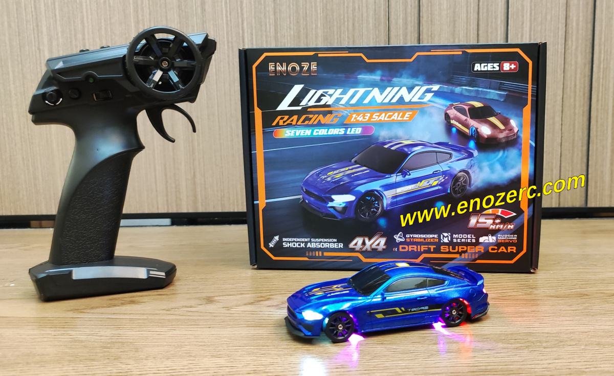 Enoze 8500 1/43 rc drift car with gyro