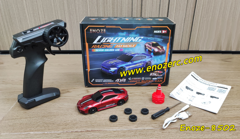 Mini drift car enoze 8502 1/43 scale