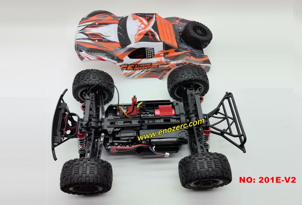 Enoze 201E V2 1/10 Brushless High Speed ​​4WD Short Truck-New Version