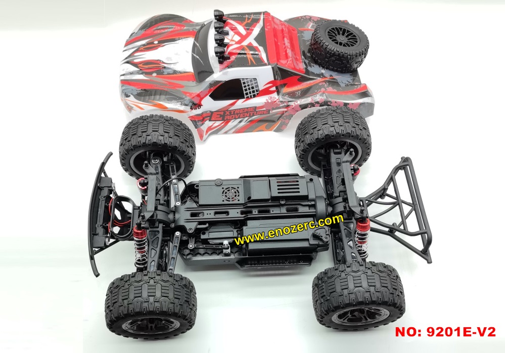 New Enoze 9201E V2 1:10 Full Scale 4WD Remote Control High Speed Off-Road Short Truck