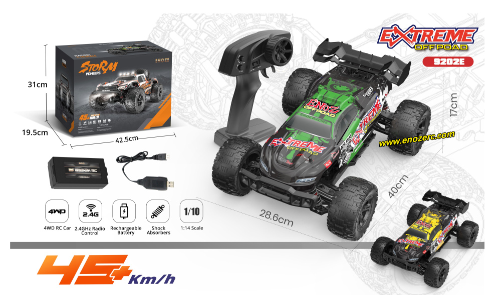 New Enoze 9202E V2 high speed semi truck