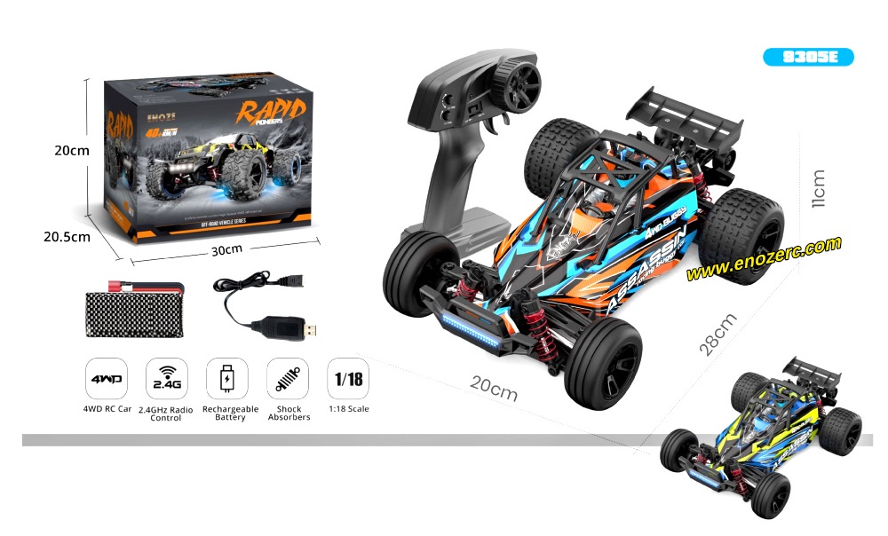 New Enoze 9305E 305E V2 rc racing car