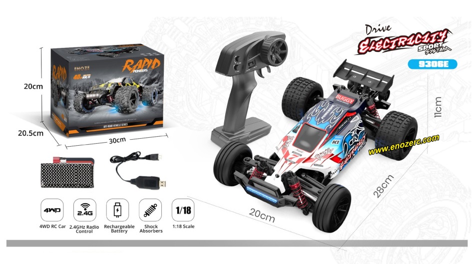 Enoze 9306E 306E V2 rc racing car new version