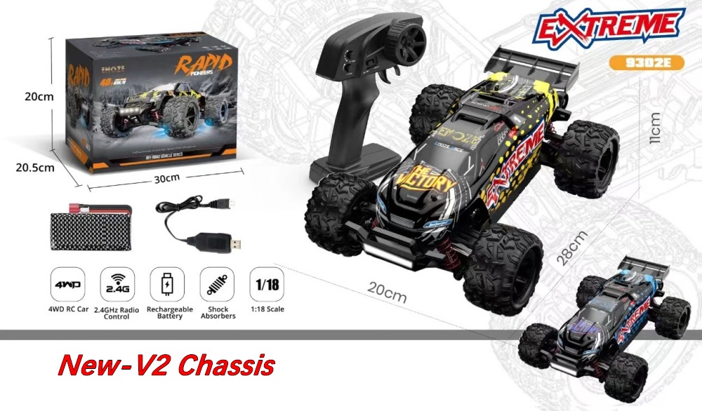 Enoze 9302e 302e 1/18 rc car-new version